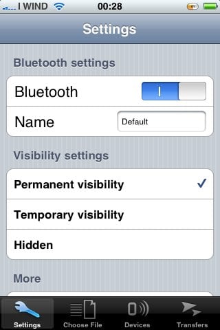 Il bluetooth (finto) su Cydia