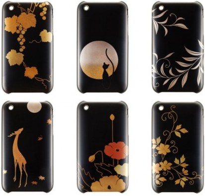 Custodie in legno e dipinte a mano per iPhone