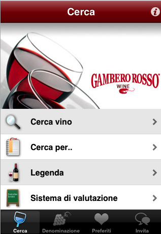 Gambero Rosso Wine aggiornato alla versione 1.2