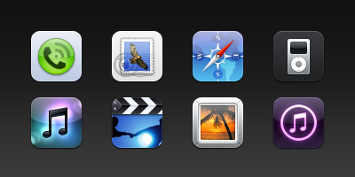 Le icone dell’iPhone sul proprio Mac