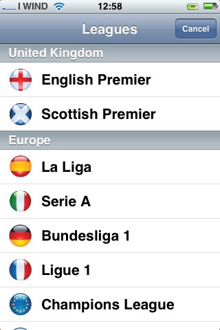 iFooty World: la migliore applicazione per seguire i campionati di calcio