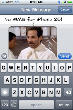 Perchè l’iPhone 2G non avrà gli MMS?