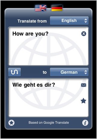 iTranslate: traduzioni su iPhone