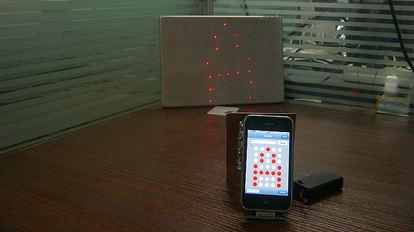 L’iPhone diventa un proiettore laser