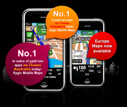 Sygic: temporaneamente sospese da App Store le mappe europee