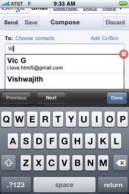 Google migliora Gmail e iGoogle per iPhone