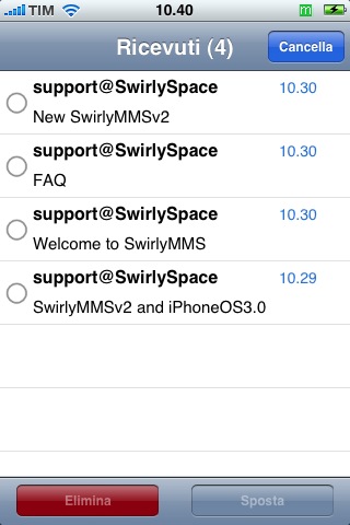 SwirlyMMS² 2.1 disponibile su Cydia