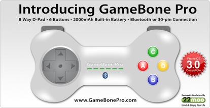 GameBone Pro: il primo game-controller per iPhone