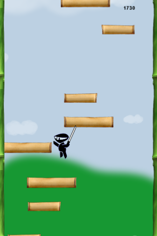 Ninja Jump: un simpatico giochino stile PapiJump (Cydia)