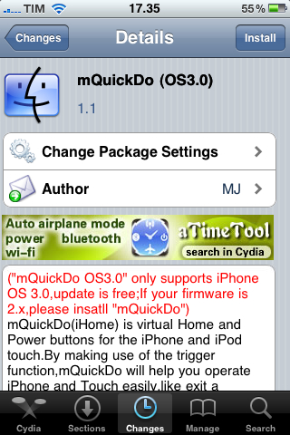 mQuickDo compatibile con il firmware 3.0