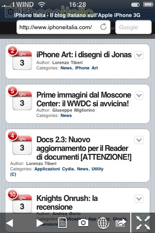 OnTop (Cydia): un nuovo browser per iPhone