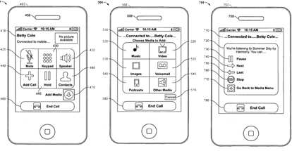 Nuovo brevetto Apple: condivisione di file multimediali durante una chiamata