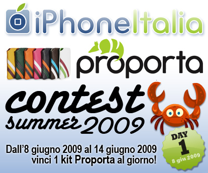 iPhoneItalia + Proporta Summer Contest 09 – Day 1