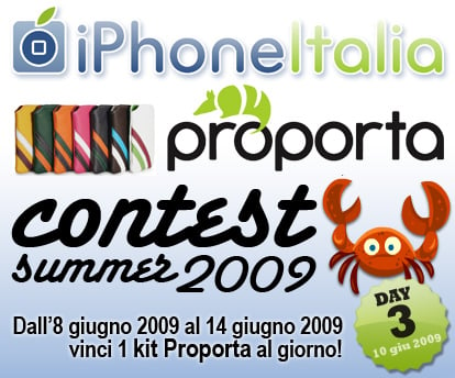 iPhoneItalia + Proporta Summer Contest 09 – Day 3