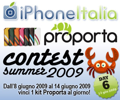 iPhoneItalia + Proporta Summer Contest 09 – Day 6