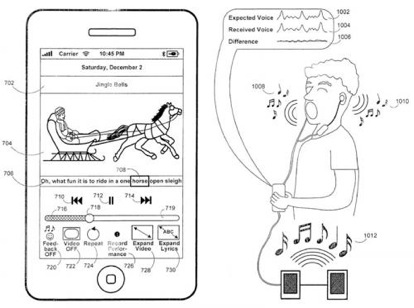 Nuovi brevetti Apple: il karaoke, il riconoscimento delle impronte digitali e tanto altro…