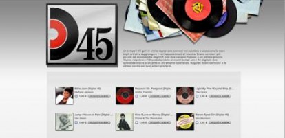 D45s: la sezione ufficiale anche su iTunes Store Italia