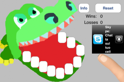 Crocodile Dentist: togli i denti al coccodrillo (Cydia)