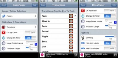 Sta per arrivare BossPaper, l’applicazione per la gestione degli sfondi su iPhone (Cydia)
