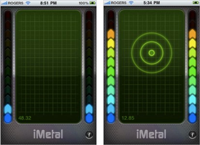 iMetal: un altro metal detector per iPhone 3GS