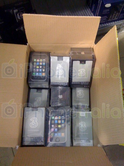 Ecco i primi iPhone 3GS di H3G