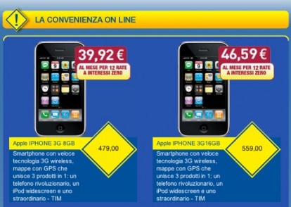 iPhone in 12 rate con Euronics
