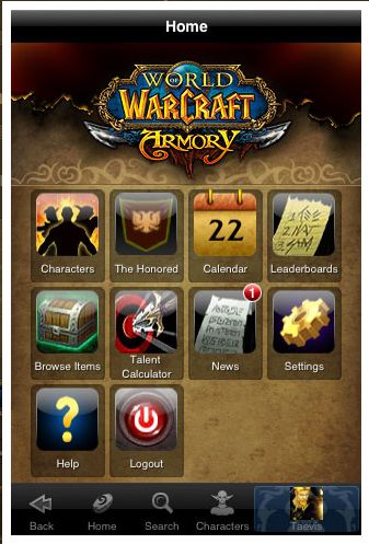 World of Warcraft a portata di mano sui vostri iPhone