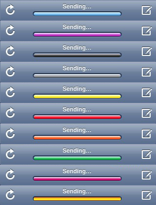 Mail Progress (Cydia): cambia colore alla barra invio delle email