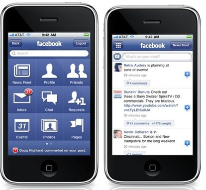 Ecco tutte le novità di Facebook 3.0 per iPhone