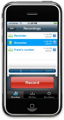 Retronymis Recorder 10: registra le telefonate! (AppStore)