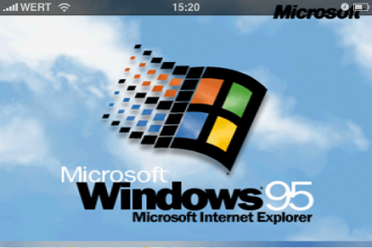 Windows 95 e Windows XP su un iPhone 3G?