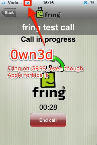 VoipOver3G 1.1 (gratis): il VOIP in 3G anche su iPhone 3GS e firmware 3.0