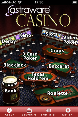 Astraware Casino: il casino virtuale per iPhone