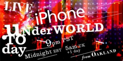 Apple e il primo streaming live di un concerto su iPhone