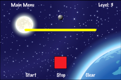 Lunar Ball Lite: traccia le linee e conduci la sfera fino alla meta [Cydia]