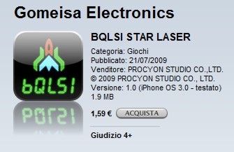 BQLSI Star Laser: un gioco stile anni ’80, prende vita sull’iPhone