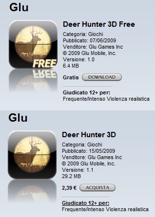 Deer Hunter 3D a prezzo ridotto e in versione Free