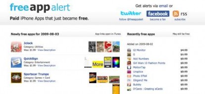 FreeAppAlert: controlla tutte le applicazioni che vengono offerte gratuitamente