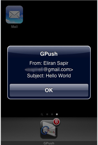 GPush disponibile su AppStore