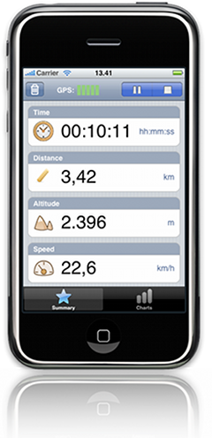 EasyTrails GPS: registra i tuoi percorsi tramite GPS
