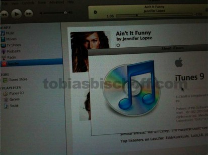 iTunes 9: nuovi dettagli e prime immagini “leaked”