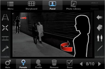 Hitchcock: crea storyboard professionali su iPhone e iPod Touch