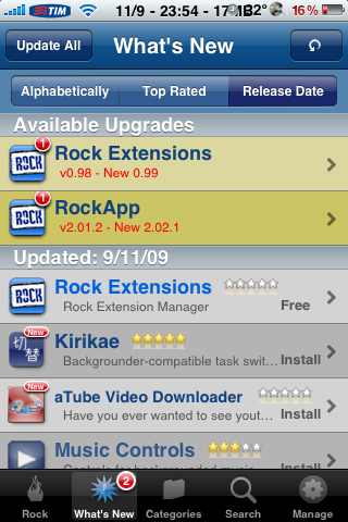 Rock Your Phone: nuovo update