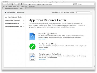 Ecco il nuovo App Store Resource Center