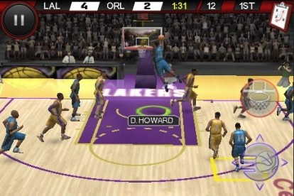 EA rilascia i primi screenshot di NBA Live 10 per iPhone