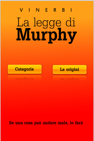 “La legge di Murphy” su AppStore [AGGIORNATO – GRATUITA]