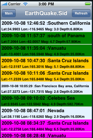 EarthQuake.SID (Cydia): notifiche push sui terremoti in Italia