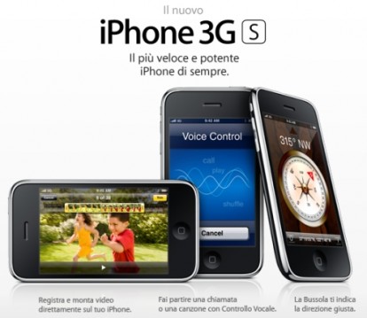 Apple incrementa del 20% la produzione di iPhone 3GS