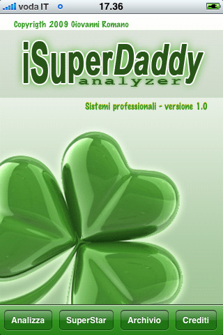 iSuperDaddy Analyzer: sistemi per il SuperEnalotto
