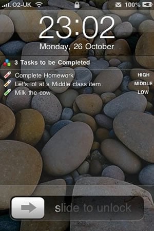 LockToDo (Cydia): i propri impegni sulla lockscreen